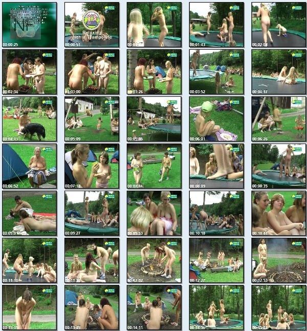 Relaxing with a Trampoline - new family nudism video [720×480 | 01:10:16 | 4.3 GB] [ヌーディズムについて学ぶ]