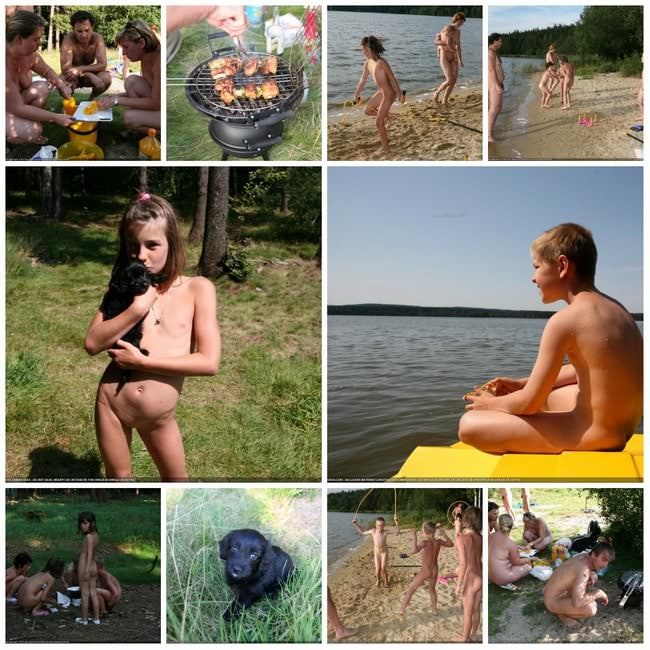 Family nudism photo on nature [ヌーディズムについて学ぶ]