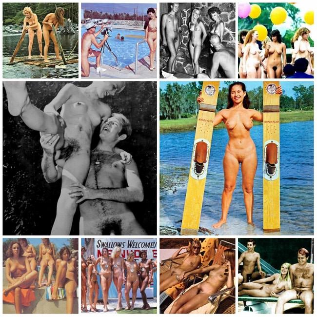 Beautiful nudists from Europe retro photo [ヌーディズムについて学ぶ]