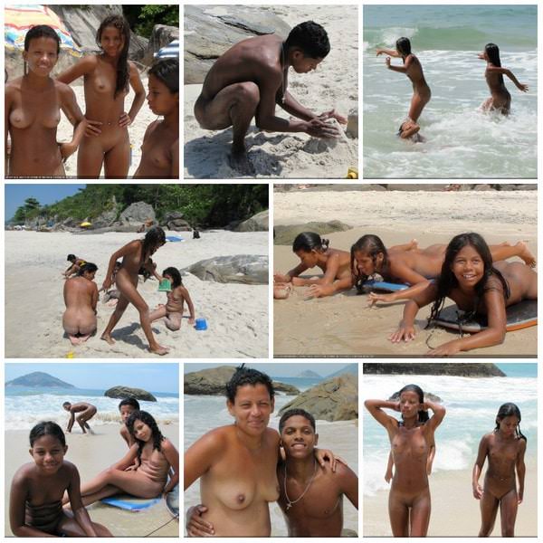 Family nudism pictures - tanned young nudists in Brazil [ヌーディズムについて学ぶ]