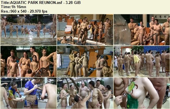 Naturism family video - Aquatic park reunion [ヌーディズムについて学ぶ]