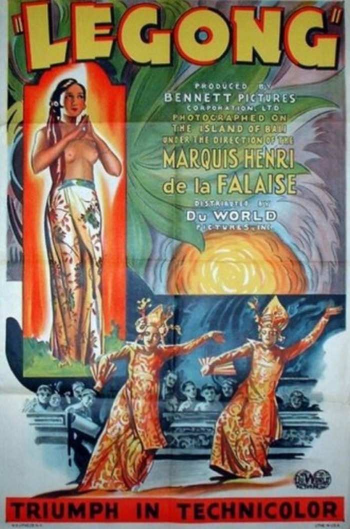 Legong: Dance of the Virgins 1935 [Bali India] Documentary naturism film [ヌーディズムについて学ぶ]